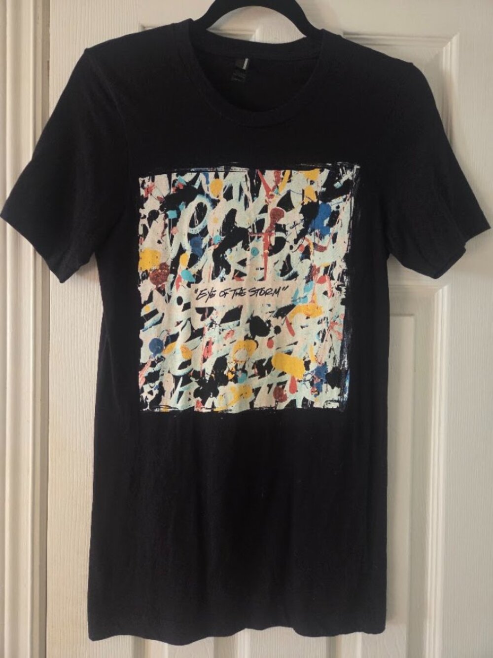 ONE OK ROCK Eye of the Storm Album Graphic T-Shirt Black Men’s Small S Tour Tee